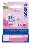 Labello Balsam de buze, Labello Pearly Shine, 4.8g, extracte perle și mătase