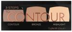 Boho Paletă contur, Catrice, 3 Steps to Contour, 7, 5 g