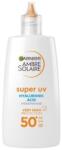 Garnier Fluid protecție solară Garnier, SPF50+, Anti-pete și anti-poluare, 40 ml