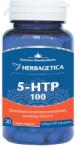 Herbagetica Supliment 5-HTP, Herbagetica, 100 mg, 30 capsule
