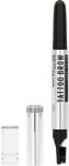 Disney Minnie Mickey Creion sprâncene, Maybelline, Tattoo Brow Lift 04 Deep Brown, 1g