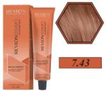 Revlon Vopsea de păr, Revlon, Revlonissimo Colorsmetique, 60 ml, nuanța 7.43