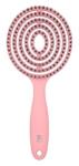 Tb Tools For Beauty Perie rotundă, T4B, Lollipop Candy Pink, antistatică, vegană