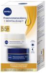 Nivea Cremă de noapte și zi, Nivea, anti-rid, 55+, 50 ml Crema antirid contur ochi