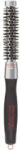 Olivia Garden Perie termică rotundă, Olivia Garden Pro, 16 mm, aluminiu, negru/argintiu