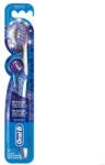 Intimichic Periuță de dinți Oral-B 3D White Pro-Flex Luxe Medium, plastic, alb/albastru