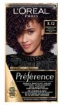 L'Oréal Vopsea de păr, L' Oréal Paris, Recital Preference 3.12, Maro închis rece intens