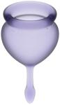 Satisfyer Cupa Menstruală, Satisfyer, Feel Good, Mov, Set 15 + 20 ml