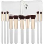 Tb Tools For Beauty Set pensule machiaj, T4B MIMO, 10 bucăți, etui elegant