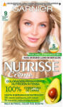 Garnier Vopsea permanentă, Garnier Nutrisse, Nº 9.0, Blond Foarte Deschis