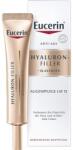 Eucerin Contur Ochi Anti-Îmbătrânire, Eucerin, Hyaluron Filler + Elasticity, SPF15, 15ml Crema antirid contur ochi