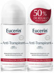 Eucerin Deodorant Roll-On, Eucerin Antiperspirant, 50 ml, pachet 2 unități
