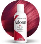 Adore Vopsea păr semipermanentă, Adore, Ruby Red, 118 ml