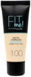Disney Minnie Mickey Fond de ten, Maybelline, Fit Me Matte and Poreless, Warm Ivory 100, 30 ml