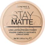 Rimmel Pudră compactă, Rimmel London, Stay Matte, 004 Sandstorm, 14 g