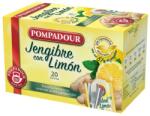 Pompadour Infuzie ghimbir lămâie, Pompadour, 20 plicuri