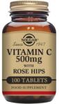 Solgar Tablete Vitamina C 500 mg, Solgar, cu măceșe