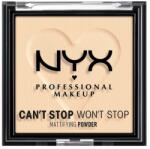 Smoby Pudră Matifiantă, NYX, Can' t Stop Won' t Stop, Fair 01