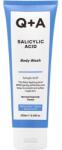 Q+A Gel de duș, Q+A, acid salicilic, 250 ml