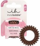 Invisibobble Set elastice păr, Invisibobble Original, Pretzel Brown, 3 bucăți