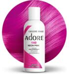 Adore Vopsea păr semi-permanentă, Adore, Neon Pink, 118 ml