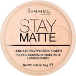 Rimmel Pudră compactă, Rimmel London, Stay Matte, Warm Beige, 14 g