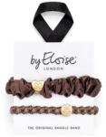 By Eloise London Set Miss Mocha elastice de păr