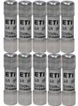 ETI Set 10 Fuzibil cilindric ETI 2651015 (2651015-Set 10 Buc)