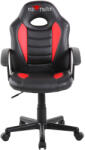 RED FIGHTER C5 Kids, Műbőr + PVC, 88, 5 cm, Max. 90 kg, Állítható magasság, Fekete-Piros, Gamer szék (MGRDH05KM000)