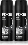 AXE Black Frozen Pear & Cedarwood spray şi deodorant pentru corp ambalaj economic 2 x 150 ml