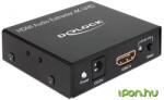 Delock HDMI + Optikai Átalakító Fekete 5cm 62692 (62692)