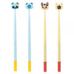 Bangoberry Golyóstoll panda és malac (1306BBD01) (1306BBD01) - aqua