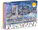 Galison 1000 db-os puzzle - Snowfall Over New York City, Michael Storrings (86112) (86112)