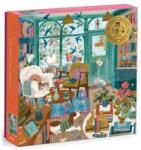 Galison 500 db-os Fóliás puzzle - Bookshop Afternoon (86808) (86808)