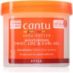 CANTU Shea Butter Moisturizing Twist, Loc & Curl Gel hajformázó krém az alakért és formáért 370 g