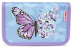 Belmil Tolltartó, klapnis, cipzáras, BELMIL Purple Blue Butterfly , lila, pillangó (BL33572145L) - papirdepo