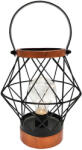 Solight Lámpás micro LED izzóval, fém, meleg fehér, 3×AA, 20 cm (WO3105)