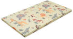 New Baby Saltea patut bebe, New Baby, Zoo, Din spuma, Cu husa detasabila, 120x60x5 cm, 0 luni+, Multicolor (53003) - roua Saltea bebelusi