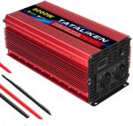  Teljesítmény inverter, tiszta szinuszhullám, 24 V DC - 220 V AC, nagy hatásfokú, 24 V 8000 W 50 Hz EU
