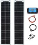  Rugalmas napelem készlet, nagy hatékonyságú, könnyű kialakítás, 12 V 100 W szolárkészlet