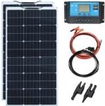  Rugalmas napelem, nagy modulhatékonyság 24%, könnyű kivitel, 12V 200W szolárkészlet