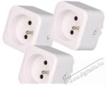  IMMAX NEO LITE Smart Szett 3x beltéri aljzat v2 tűvel, E típus, WiFi