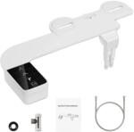  Bidé tartozék, állítható nyomás, kettős fúvókás tisztítás, FEHÉR