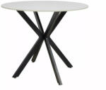 SIGNAL MEBLE Talia Kerek Kerámia Étkezőasztal Márvány Fehér-Fekete Modern TALIABC90