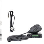 PNI UHF rádióállomás PNI Escort HP 446, 199 csatorna, ASQ 9 szint, teljesítmény 0, 5-15 W, NRC és UHF PNI UF500 antenna, 63 cm, 430-470 MHz PNI T941 kábellel