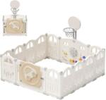  Járóka, bővíthető kivitel, biztonságos anyagok, bézs