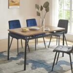 PremiumXL en. casa Étkezőasztal Hemnes 4 személyes 120x70 cm tölgyfa-hatású