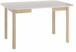 SIGNAL MEBLE Dante II Kihúzható Étkezőasztal Laminált Kasmír-Tölgy - fizz