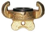 Lüdecke Cupla de blocare cu gheare DIN 3489, fonta maleabila, cu lant, 63 x 43 mm, LUDECKE (4064564007499)