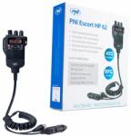 PNI Escort HP 62 CB rádióállomás, BNC antennával és elemtartóval